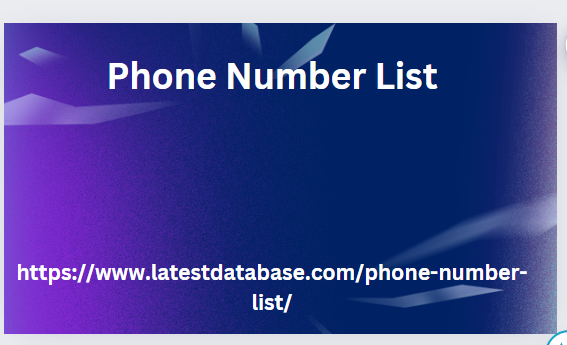 phone number list