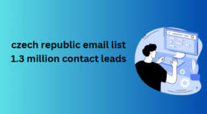 czech republic email list 1.3 million contact leads