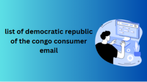 list of democratic republic of the congo consumer email