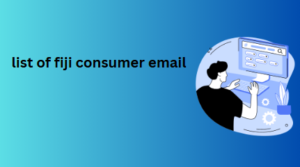 list of fiji consumer email