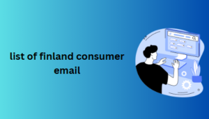 list of finland consumer email